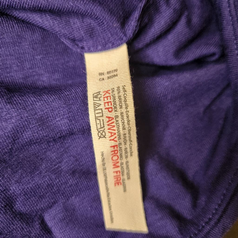 Women's Free People Purple Bandeau XS - Picture 5 of 5